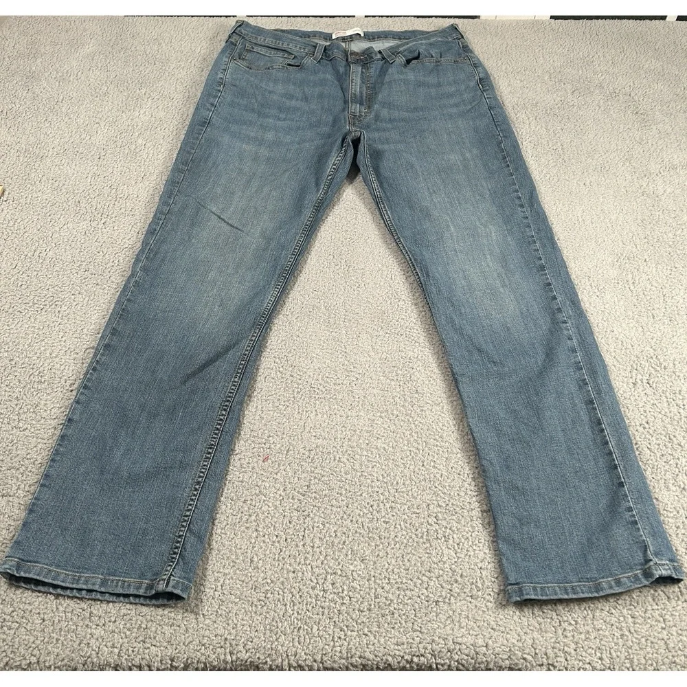 Levi's Signature‎ Jeans Mens 38x32 Blue Staright Fit  Stretch Denim